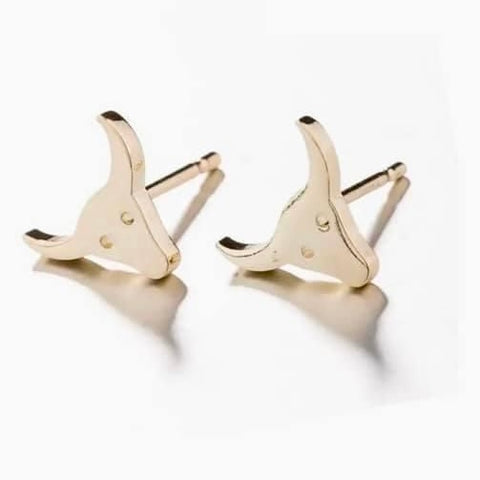 Dainty Steer Earrings