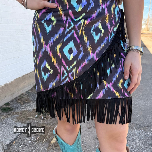 Far Out Fringe Skirt