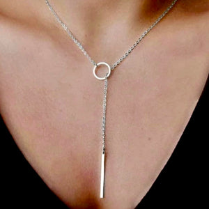 Lariat Bar Necklace