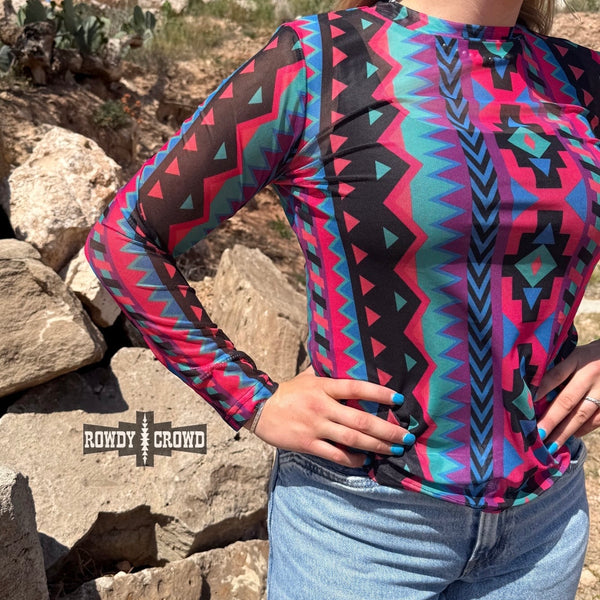 Retro Funk Mesh Top