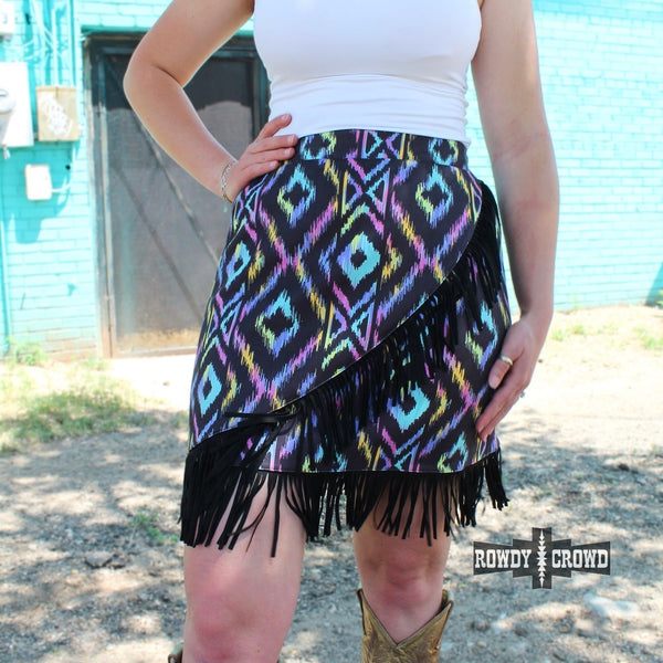 Far Out Fringe Skirt