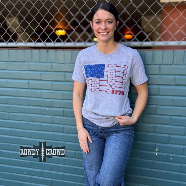 Bit of Freedom Tee - GRAY