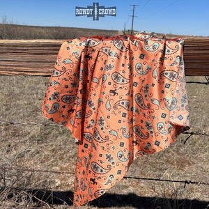 SMALL Blazin' Trails Wild Rag/Scarf