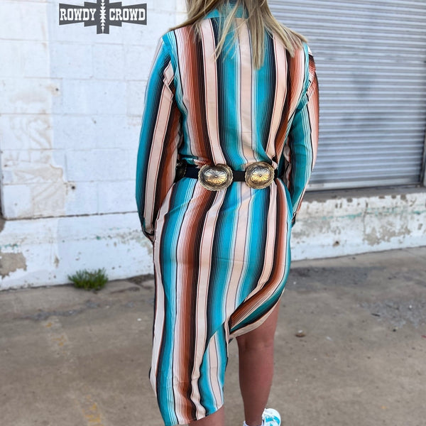 Sunset Serape Dress