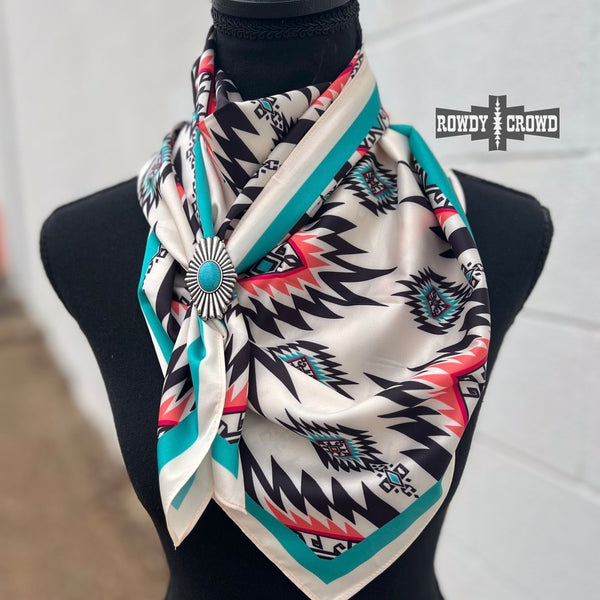 Adalie Aztec Wild Rag/Scarf - Bar L Boutique