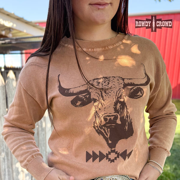Blazin' Bull Sweater