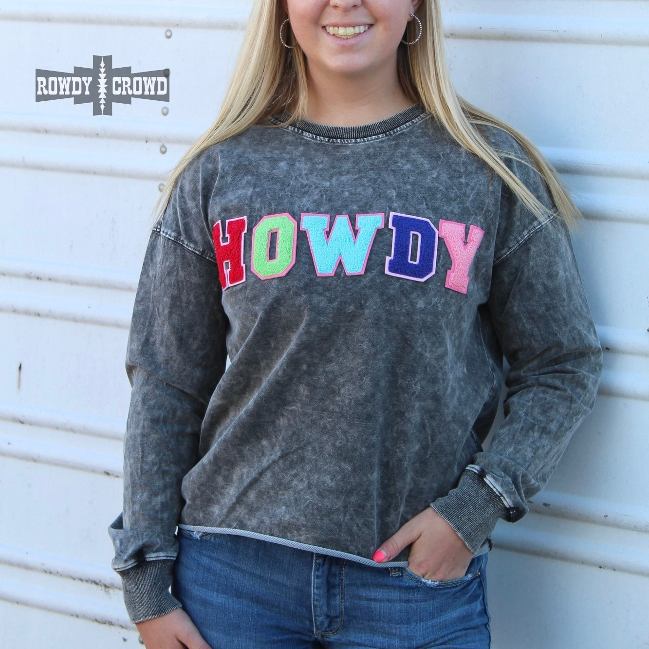 Howdy Howdy Sweatshirt - Bar L Boutique