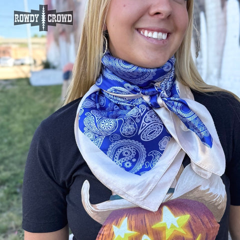 Cowgirl Paisley Wild Rag