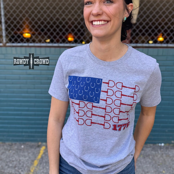 Bit of Freedom Tee - GRAY