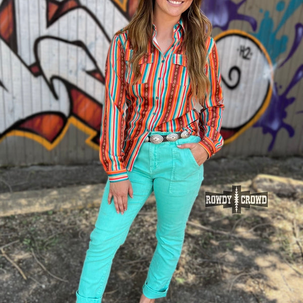 Turquoise Creek Pants - Bar L Boutique