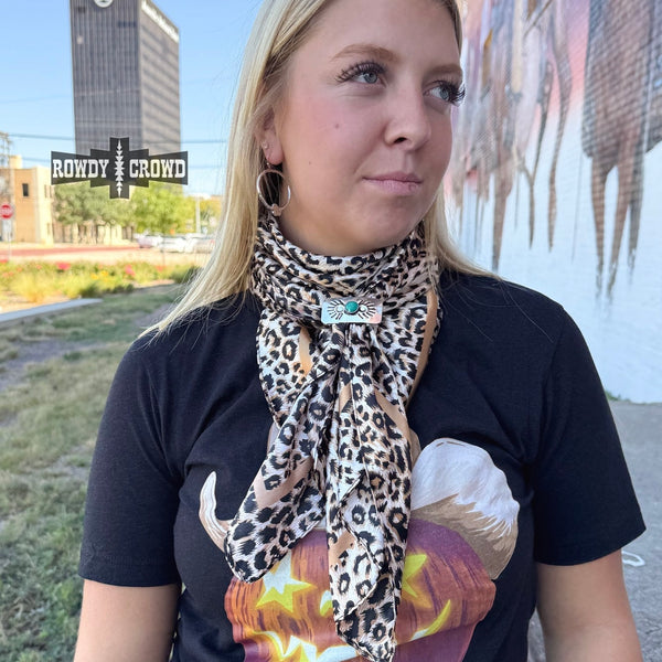 Liberty Leopard Wild Rag/Scarf