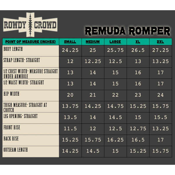 Remuda Romper - Bar L Boutique