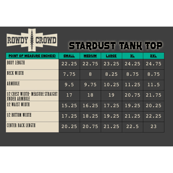 Stardust Tank Top - Bar L Boutique