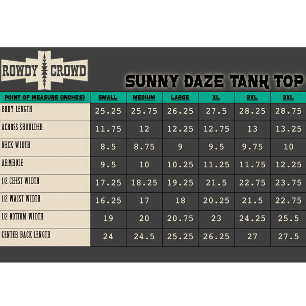 Sunny Daze Tank Top - Bar L Boutique
