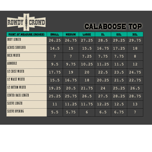 Calaboose Top - Bar L Boutique