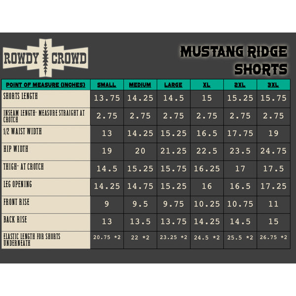 Mustang Ridge Shorts