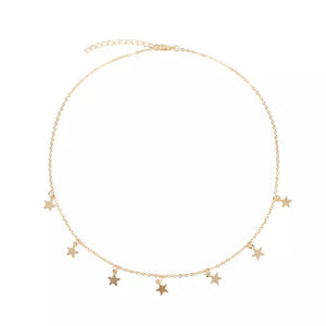 Stars Choker Necklace - Bar L Boutique